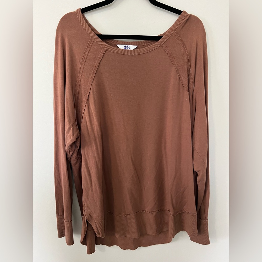 JoyLab Rust Long Sleeve Top